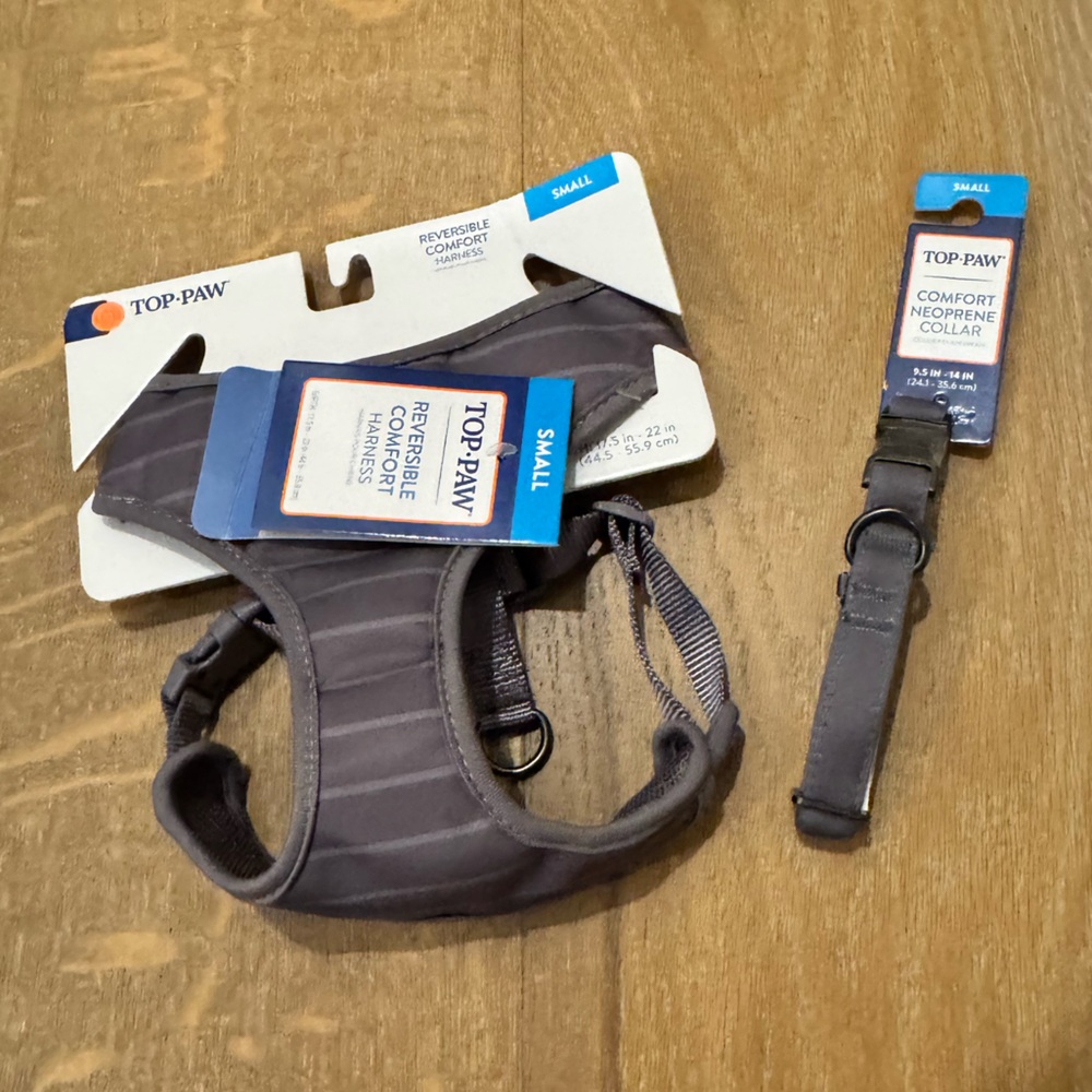 Top Paw Multi Wear Leash, Reversible Comfort Harness & Neoprene Collar - SMALL - Picture 8 of 13